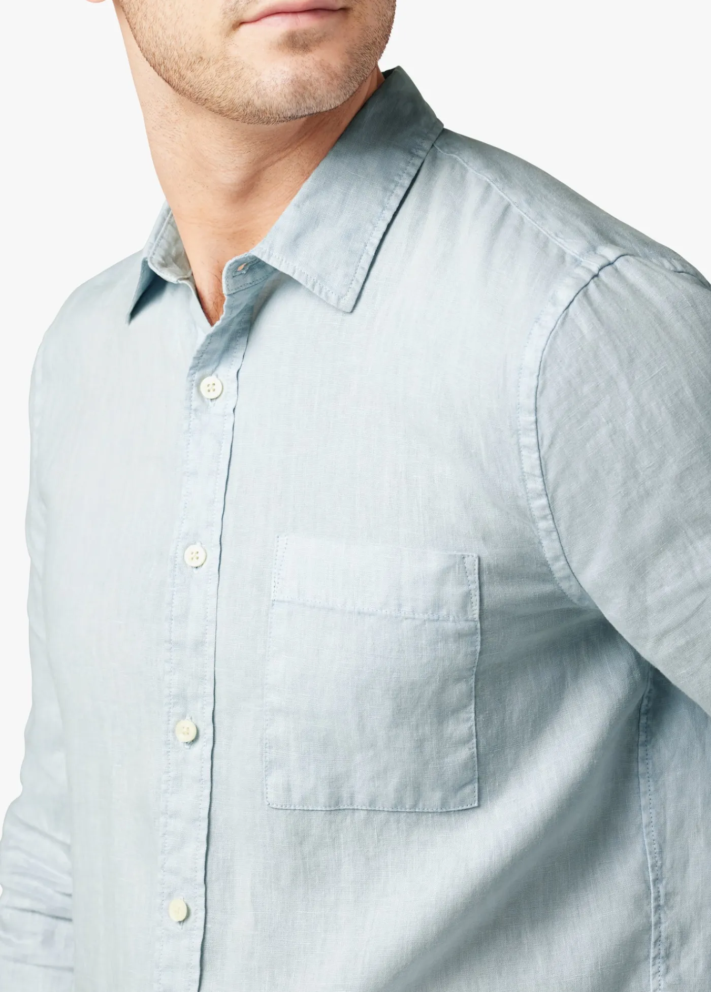 Online COOPER LINEN SHIRT TOPS / TEES