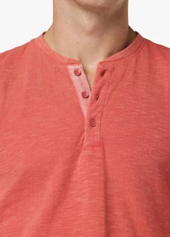 Hot DWIGHT DOUBLE-FACE HENLEY TOPS / TEES