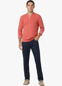Hot DWIGHT DOUBLE-FACE HENLEY TOPS / TEES