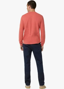 Hot DWIGHT DOUBLE-FACE HENLEY TOPS / TEES