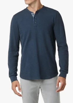 Sale DWIGHT DOUBLE-FACE HENLEY TOPS / TEES