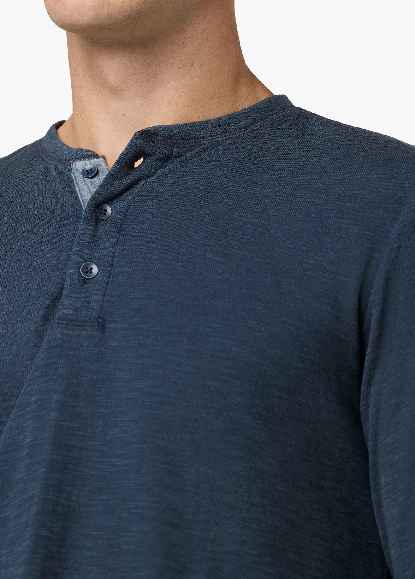 Sale DWIGHT DOUBLE-FACE HENLEY TOPS / TEES