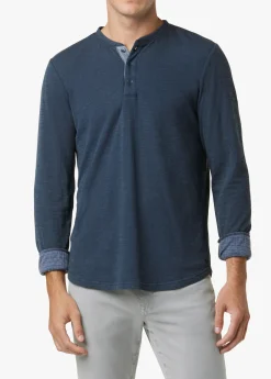 Sale DWIGHT DOUBLE-FACE HENLEY TOPS / TEES