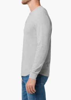 Fashion DWIGHT DOUBLE-FACE HENLEY TOPS / TEES