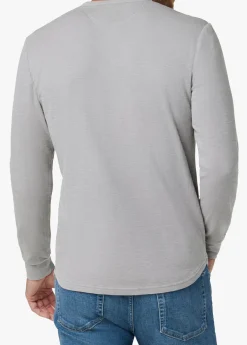 Fashion DWIGHT DOUBLE-FACE HENLEY TOPS / TEES