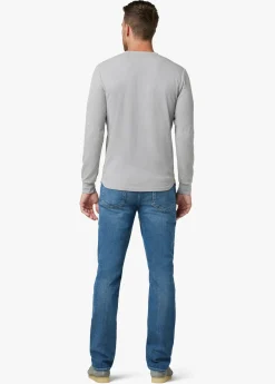 Fashion DWIGHT DOUBLE-FACE HENLEY TOPS / TEES