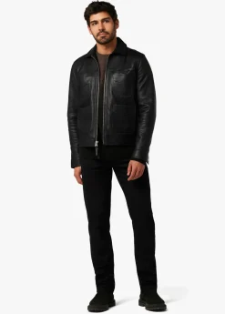 Sale ELLIS LEATHER JACKET OUTERWEAR