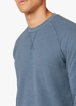 Sale ESSENTIAL DOUBLEFACED THERMAL CREW SWEATERS / HOODIES|TOPS / TEES