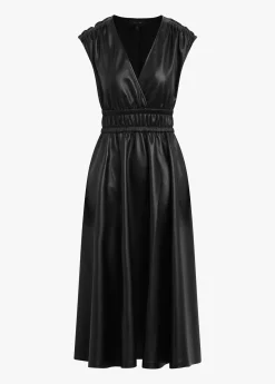 Clearance FELICITY VEGAN LEATHER DRESS Women SKIRTS / DRESSES