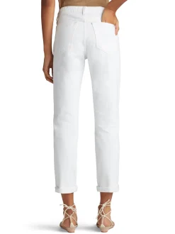Fashion HIGH RISE STRAIGHT ANKLE Women STRAIGHT