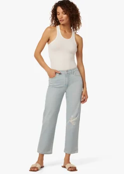 Online HIGH RISE STRAIGHT CROP Women STRAIGHT