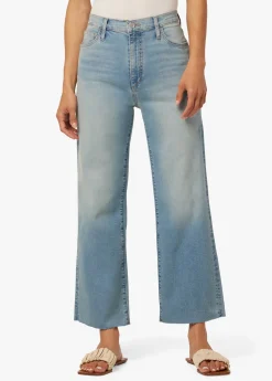 Fashion HIGH RISE WIDE LEG CROP Women WIDE LEG