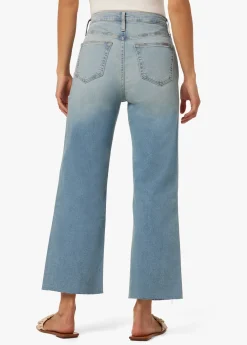 Fashion HIGH RISE WIDE LEG CROP Women WIDE LEG