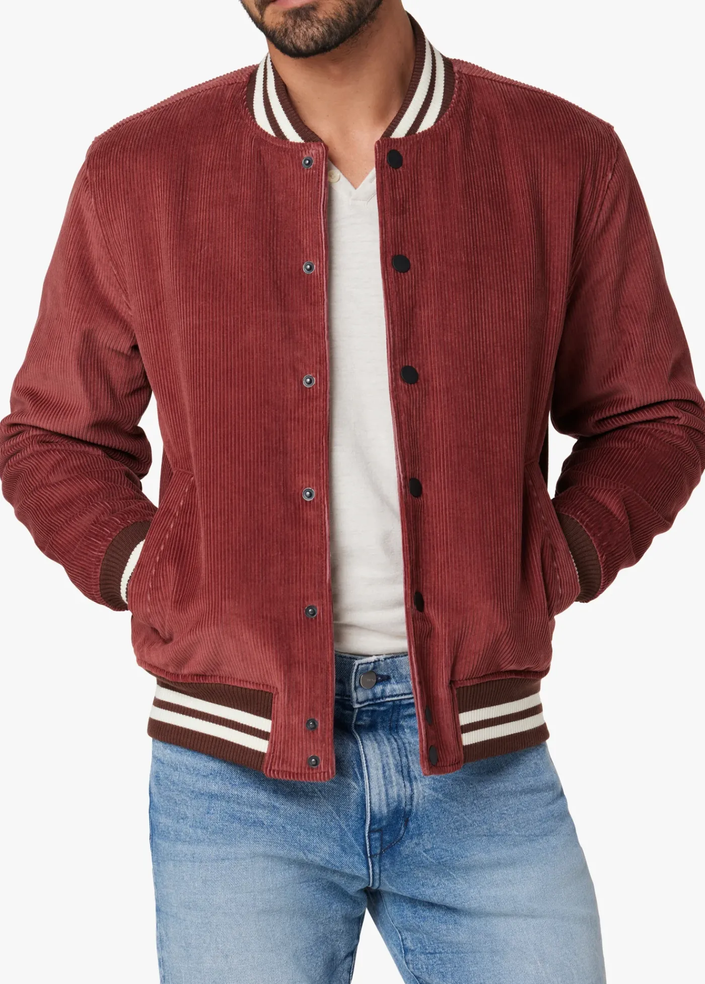 Hot IVY CORD BOMBER OUTERWEAR