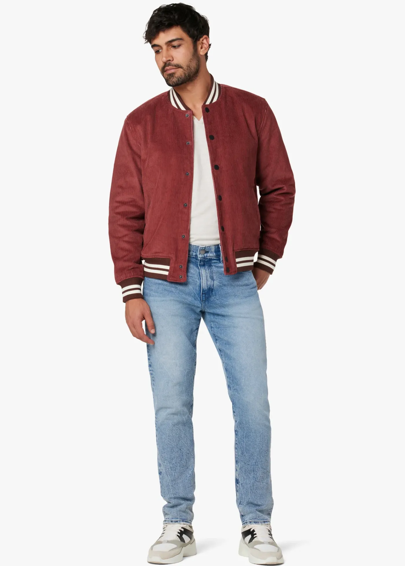 Hot IVY CORD BOMBER OUTERWEAR