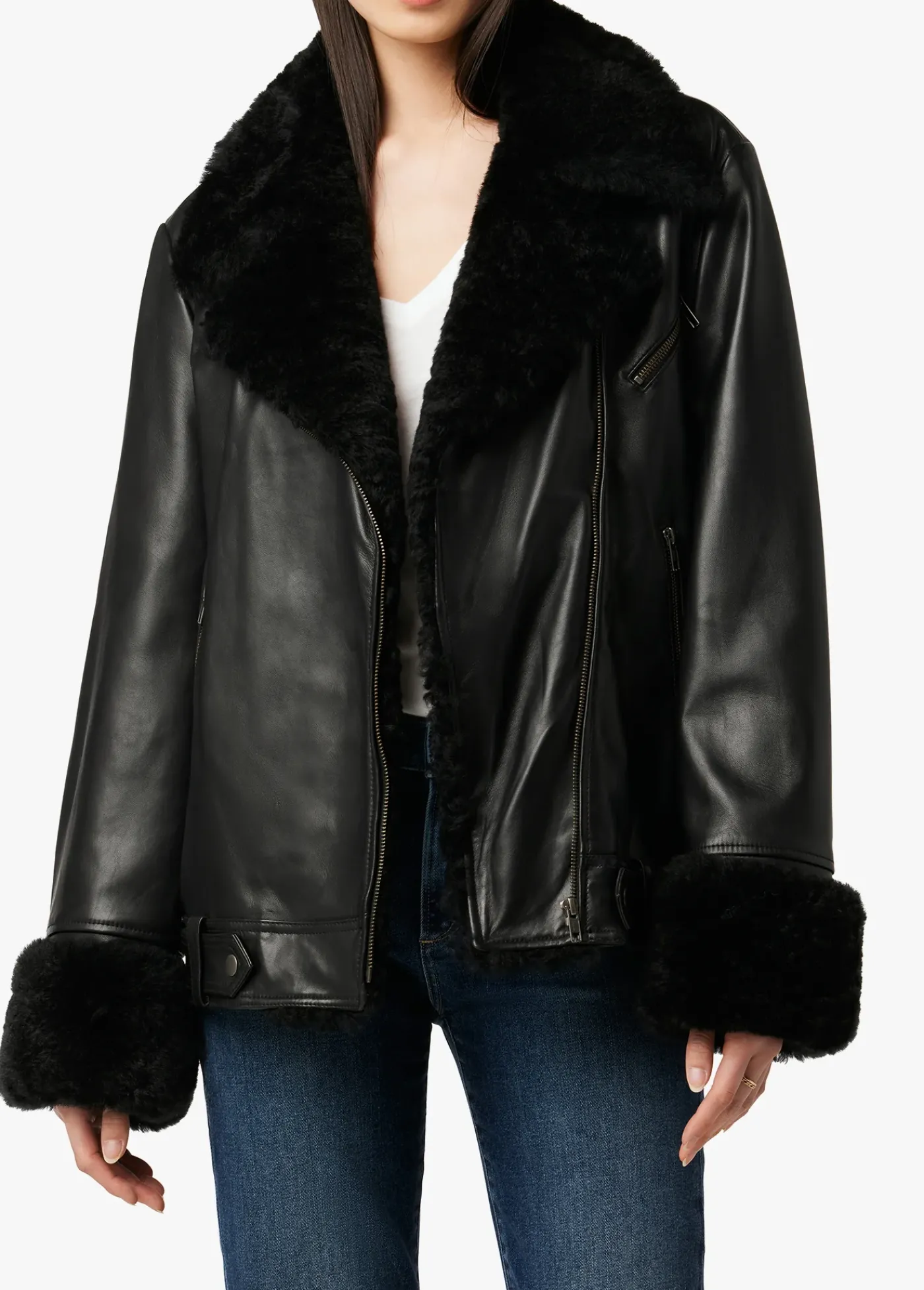 Sale LENNOX LEATHER JACKET Women JACKETS