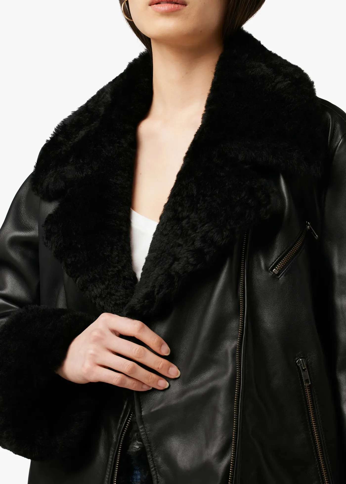 Sale LENNOX LEATHER JACKET Women JACKETS