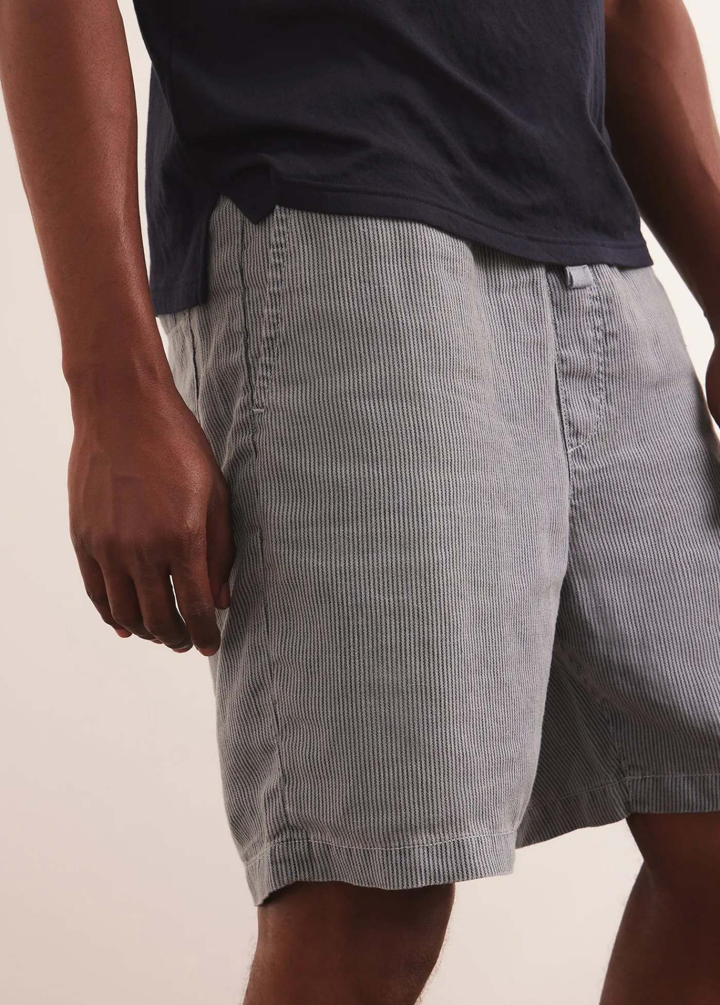Hot LINEN DRAWSTRING SHORT SHORTS