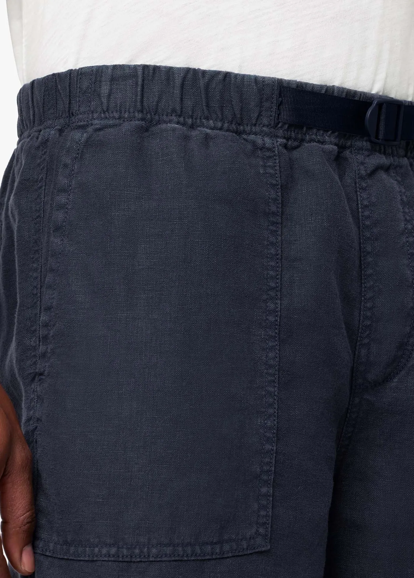 Hot LINEN TRAIL SHORT SHORTS