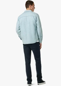 Hot LOU INDIGO LINEN SHIRT TOPS / TEES