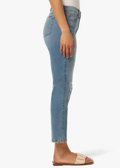 Fashion MID RISE STRAIGHT CROP Women STRAIGHT