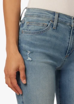 Fashion MID RISE STRAIGHT CROP Women STRAIGHT