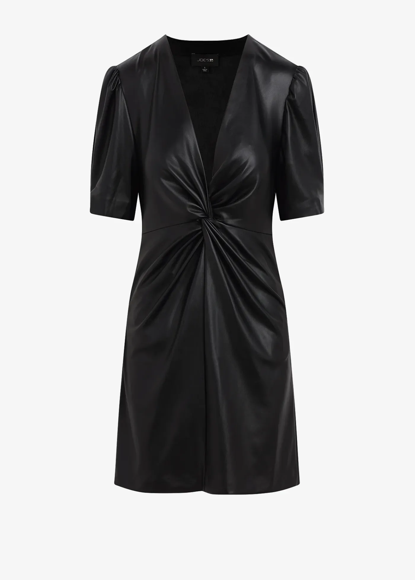 Sale MILLIE TWISTED VEGAN LEATHER DRESS Women SKIRTS / DRESSES