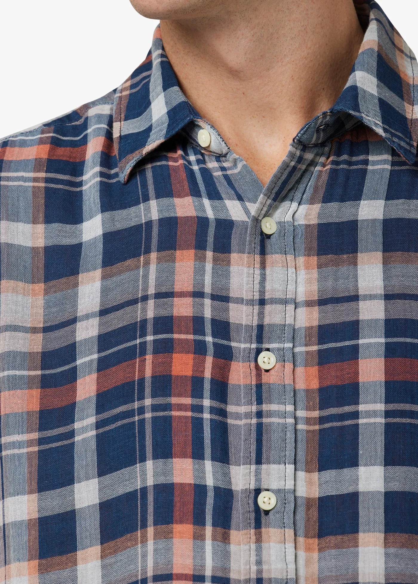 Outlet OLIVER POINT COLLAR SHIRT TOPS / TEES