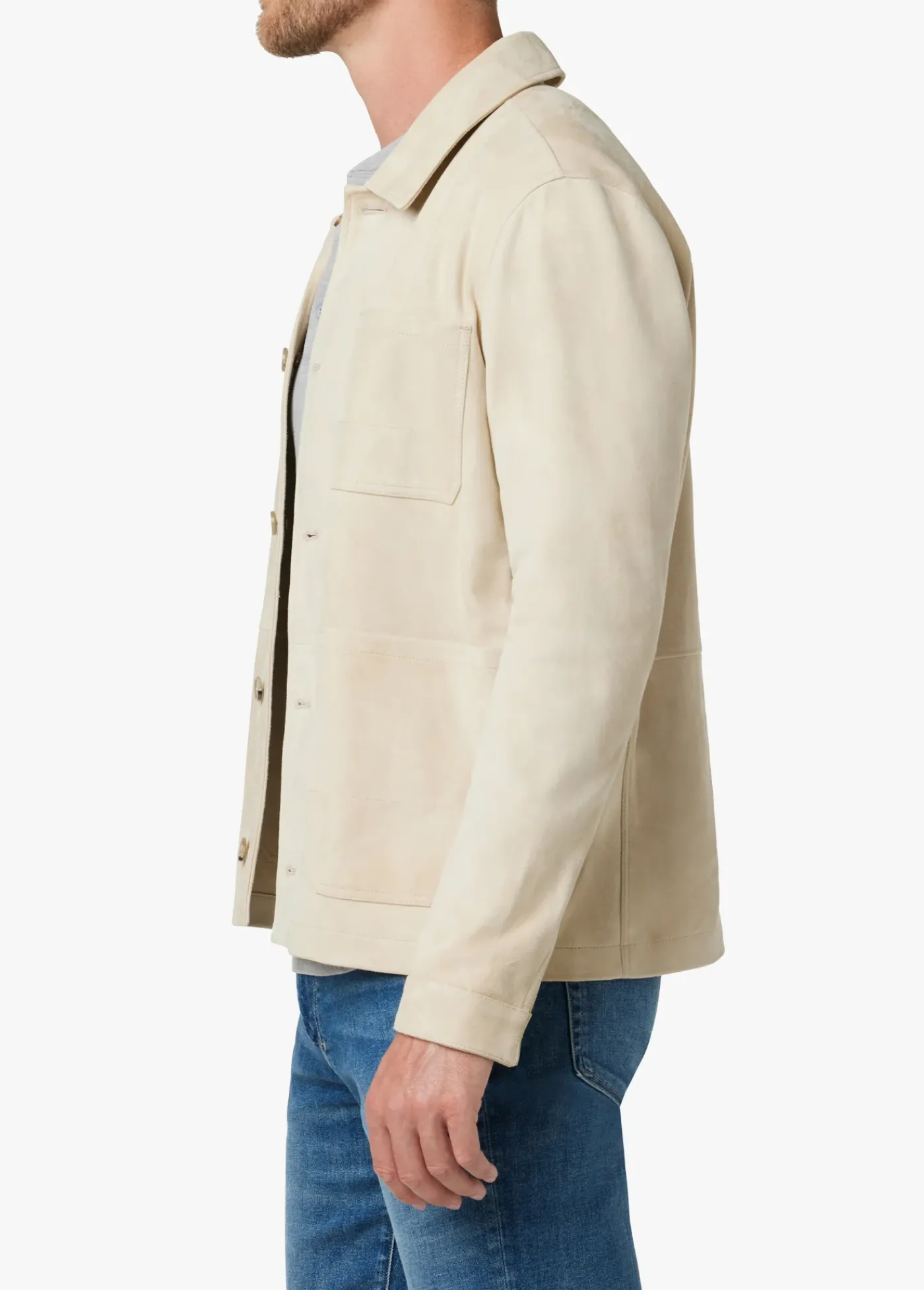 Best PARKER SUEDE CHORE JACKET OUTERWEAR