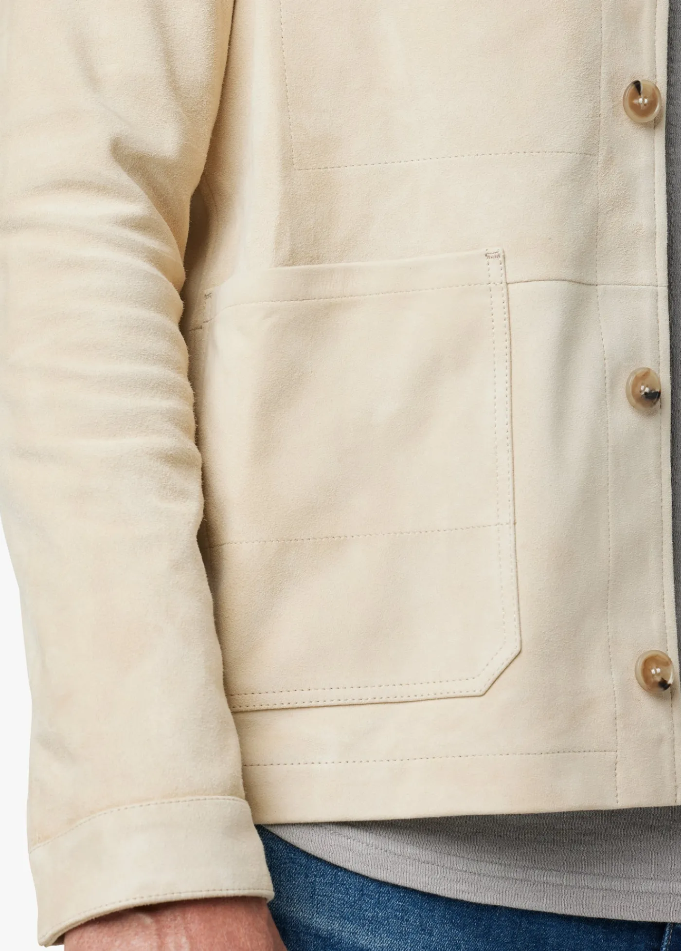 Best PARKER SUEDE CHORE JACKET OUTERWEAR