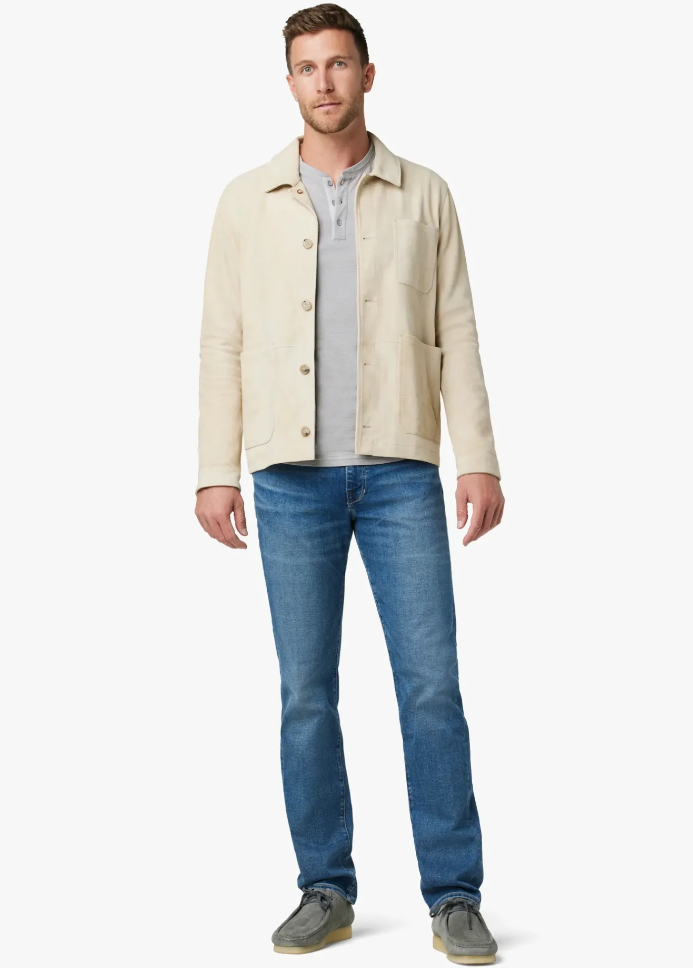 Best PARKER SUEDE CHORE JACKET OUTERWEAR