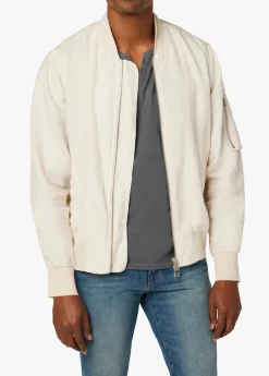 Fashion RAY LINEN BOMBER OUTERWEAR