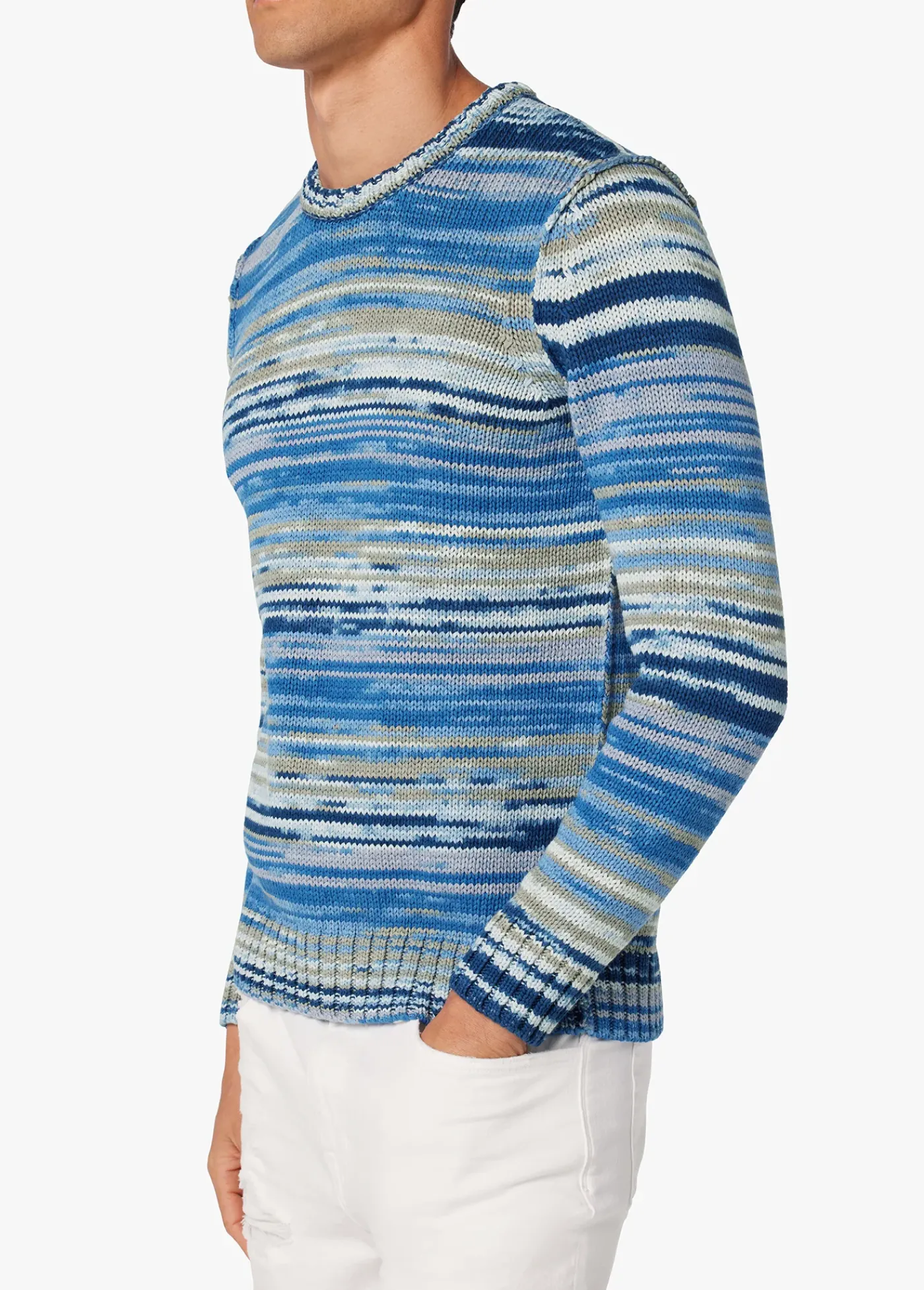 Hot SPACE-DYED SWEATER SWEATERS / HOODIES