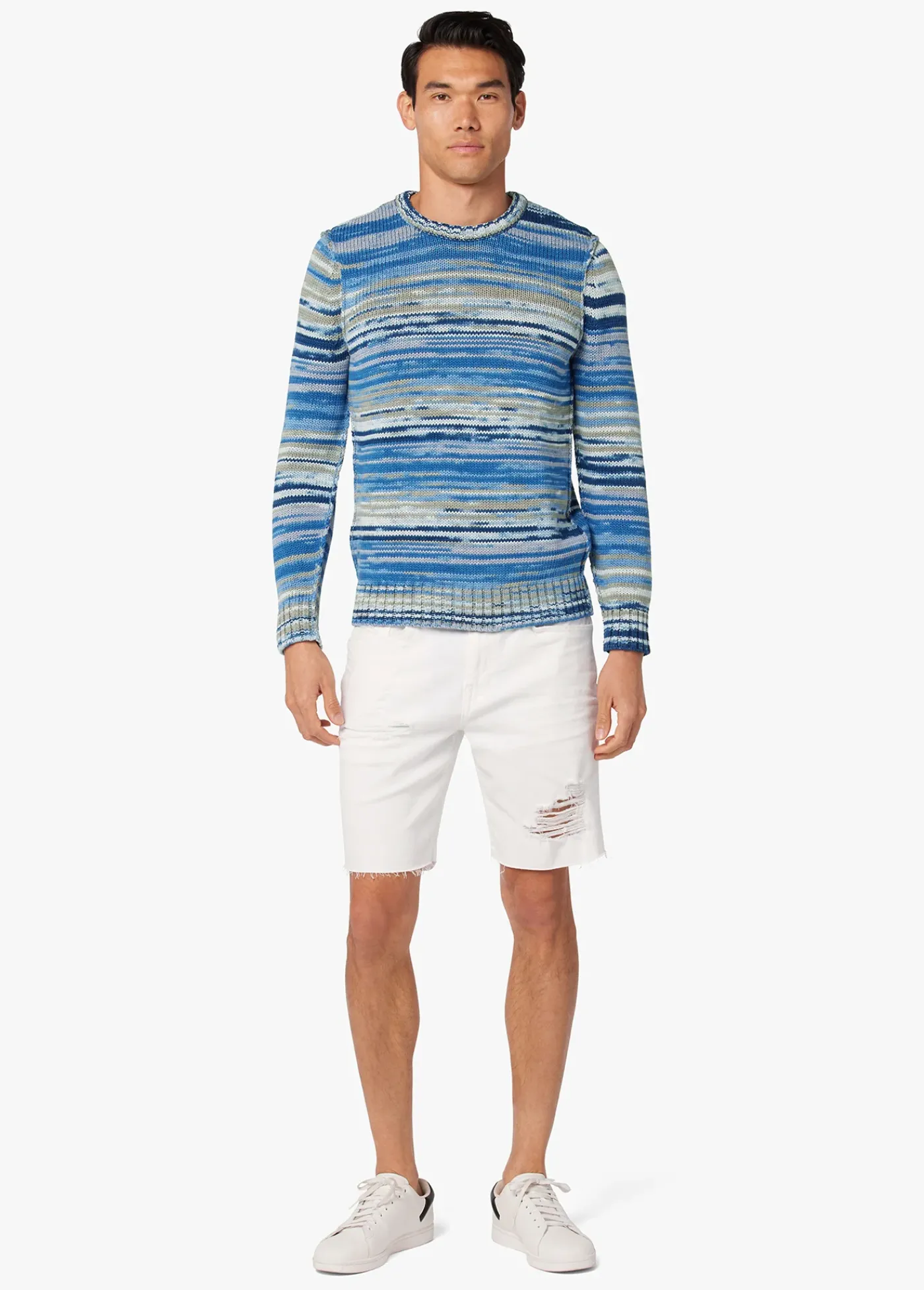 Hot SPACE-DYED SWEATER SWEATERS / HOODIES