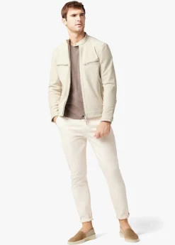 Online SUEDE MOTO JACKET OUTERWEAR