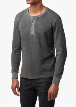 Sale TATE WAFFLE HENLEY TOPS / TEES