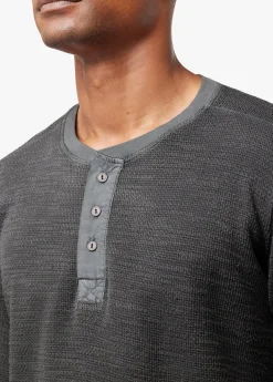 Sale TATE WAFFLE HENLEY TOPS / TEES