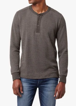Discount TATE WAFFLE HENLEY TOPS / TEES
