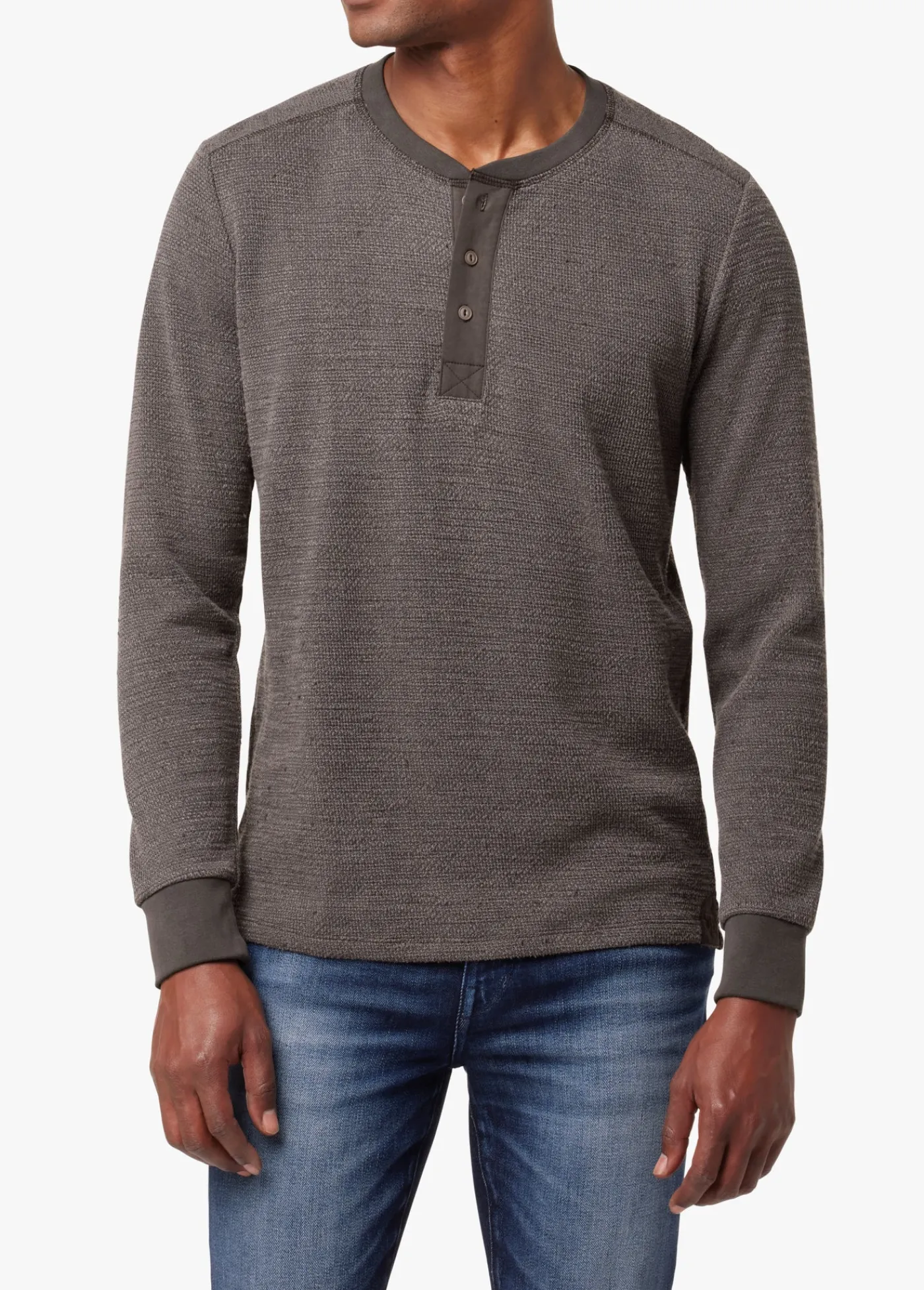 Discount TATE WAFFLE HENLEY TOPS / TEES