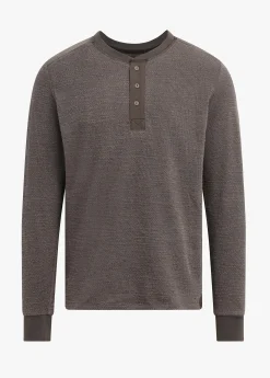 Discount TATE WAFFLE HENLEY TOPS / TEES