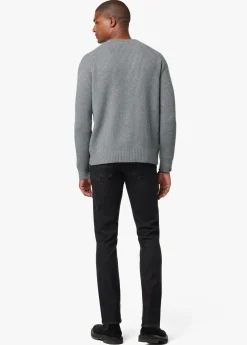 Online TEXTURED CREWNECK SWEATER SWEATERS / HOODIES