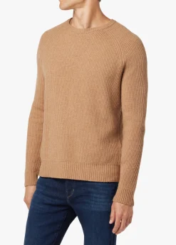 Discount TEXTURED CREWNECK SWEATER SWEATERS / HOODIES