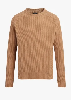 Discount TEXTURED CREWNECK SWEATER SWEATERS / HOODIES