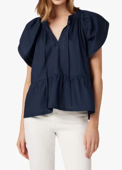 Best THE ADELYN FLUTTER SLEEVE TOP Women EARTH CONSCIOUS