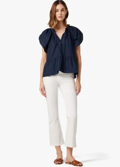 Best THE ADELYN FLUTTER SLEEVE TOP Women EARTH CONSCIOUS