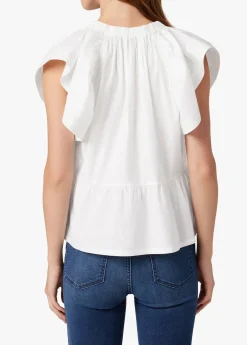 Fashion THE ADELYN FLUTTER SLEEVE TOP Women EARTH CONSCIOUS