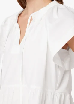 Fashion THE ADELYN FLUTTER SLEEVE TOP Women EARTH CONSCIOUS
