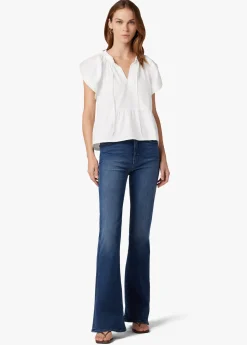 Fashion THE ADELYN FLUTTER SLEEVE TOP Women EARTH CONSCIOUS