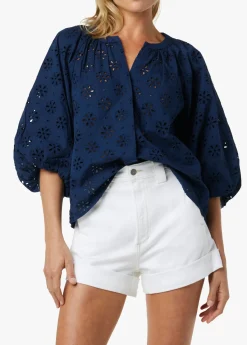 New THE ANDIE BRODERIE BLOUSE Women TOPS / SWEATERS|EARTH CONSCIOUS