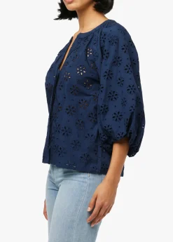 New THE ANDIE BRODERIE BLOUSE Women TOPS / SWEATERS|EARTH CONSCIOUS